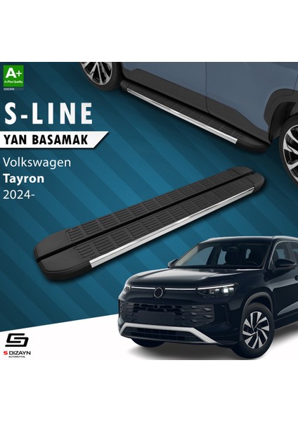 Vw Tayron 2 S-Line Krom Yan Basamak 193 cm 2024 Üzeri