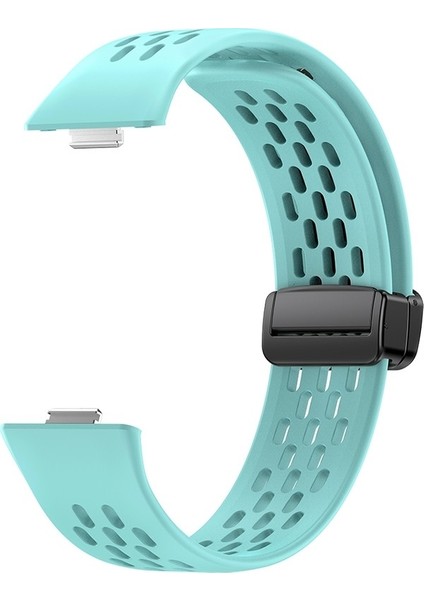 Huawei Watch Fit3 Için Delikli Manyetik Toka Silikon Kayış (Yurt Dışından) fiyatları