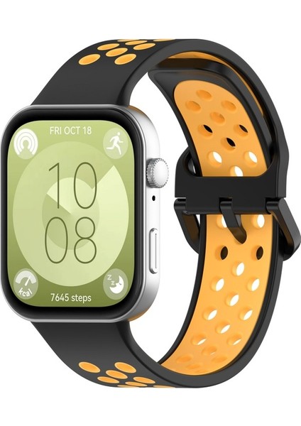 Huawei Watch Fit 3 Için Iki Renkli Silikon Watch Band (Yurt Dışından) fiyatları