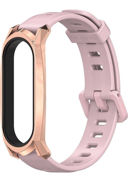 Xiaomi Mı Band Için 6/5/4/3 Silikon Kayış, Stil: Gt Case Kirmizı+Altez (Yurt Dışından)