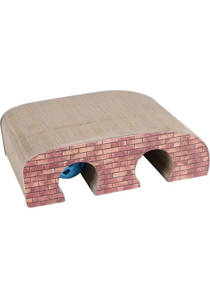 Akordiyon Karton Kedi Tırmalama 20x6.5x8 cm Kemer Köprüsü fiyatları