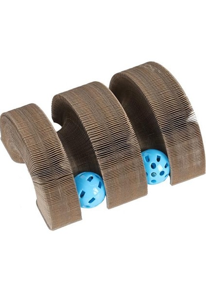 Akordiyon Karton Kedi Tırmalama 20x6.5x8 cm Kemer Köprüsü fırsatları
