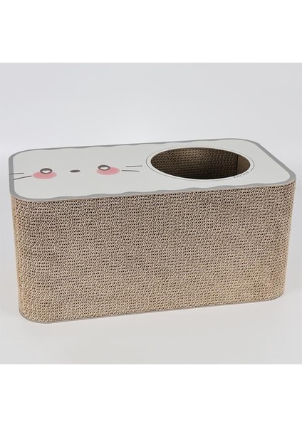 Kutu Karton Kedi Tırmalama 55X25X30 cm Bulut modelleri