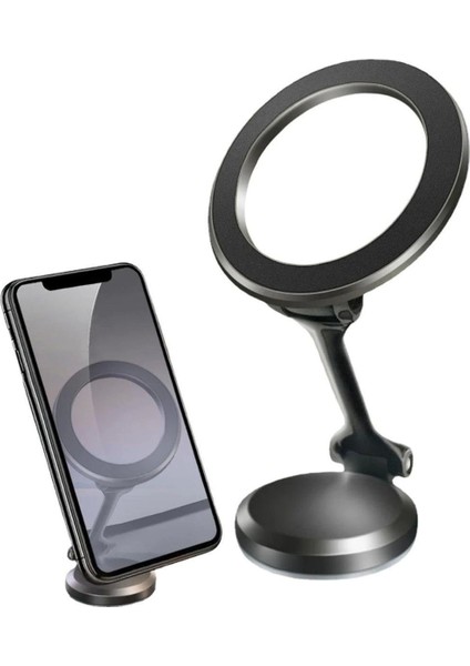 Tüm Telefonlarla Uyumlu Manyetik Araç Telefonu Tutacağı Katlanır 360 Derece Dönen Telefon Standı (4887) fiyatları