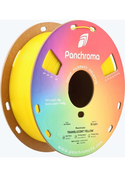 Pla Translucent Filament Sarı