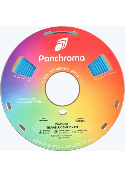 Pla Translucent Filament Camgöbeği