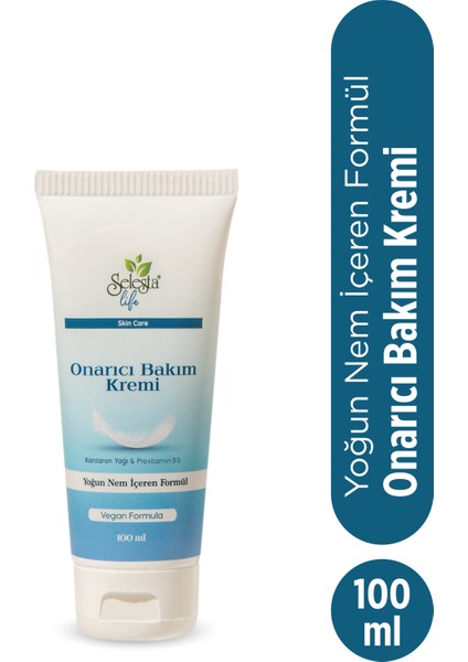 Kantaron Yağı, Zeytinyağı, Yoğun Nem Içeren Onarıcı Bakım Kremi Vücut Kremi 100 ml