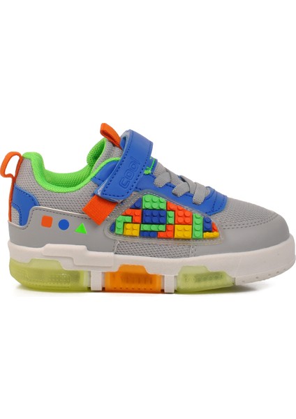 Gri Hafif Çocuk Spor Ayakkabı Legos P modelleri