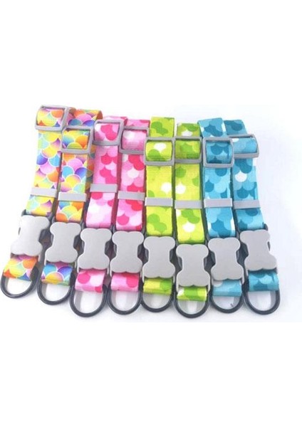 Baloncuklu Boyun Tasması Yeşil m 2.0 cm