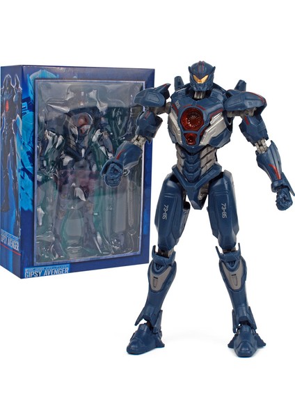 Pacific Rim 2 Avenger Rangers Mecha Figürü Neca Canavar Taşınabilir Model Pvc Oyuncak Renkli Kutu (Yurt Dışından)