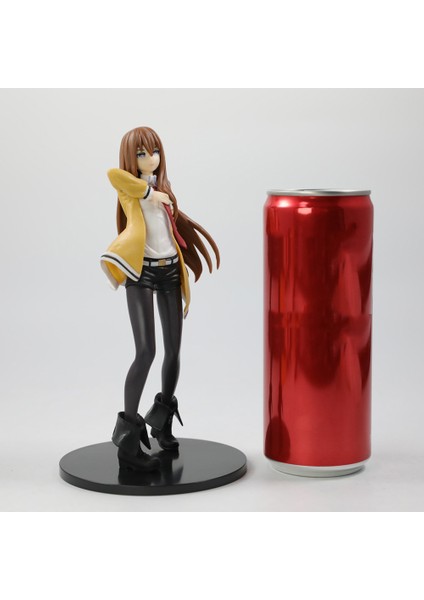 Yeni Steins;gate Makise Kurisu Asistan Güzel Kız Figürü Masaüstü Çantası Trend Oyun Süsü Modeli (Yurt Dışından)