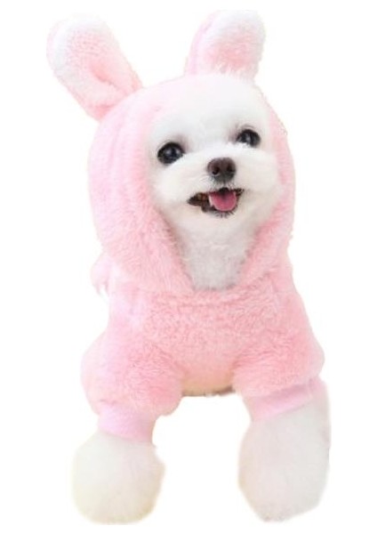 Havuçlu Polar Köpek Kıyafeti Bej Xl