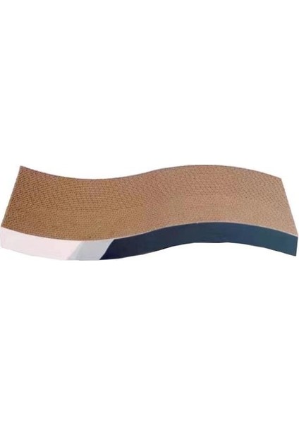 Makaron S Karton Kedi Tırmalama 43x22x4 cm