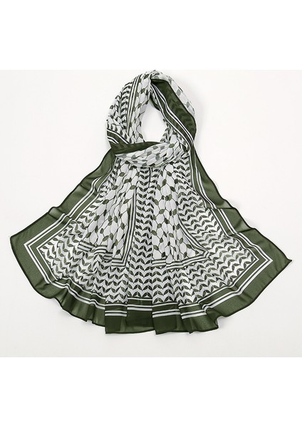 Yeni Baskılı Şifon Bandana (Yurt Dışından)