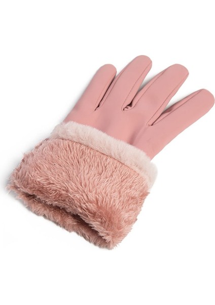 Kadife Soğuk Sürme Açık Dokunmatik Ekran Sıcak Eldiven Kadın Kış Pamuk Eldiven (Yurt Dışından) fiyatları