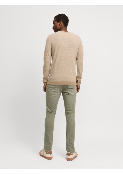 Jack Jones Glenn Model Dar Kesim Erkek Kot Pantolon 12259114