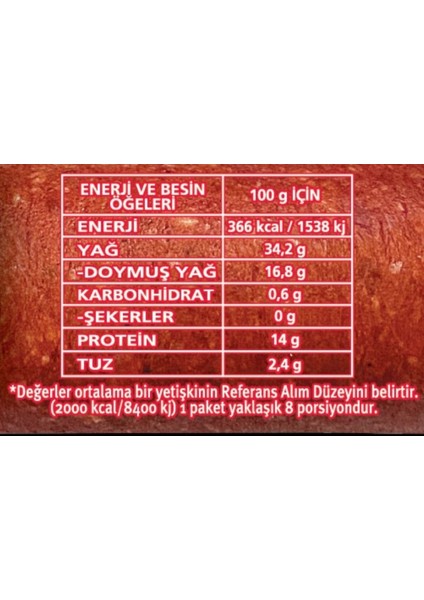 Erşan Dana Baton Sucuk 300 gr fiyatları