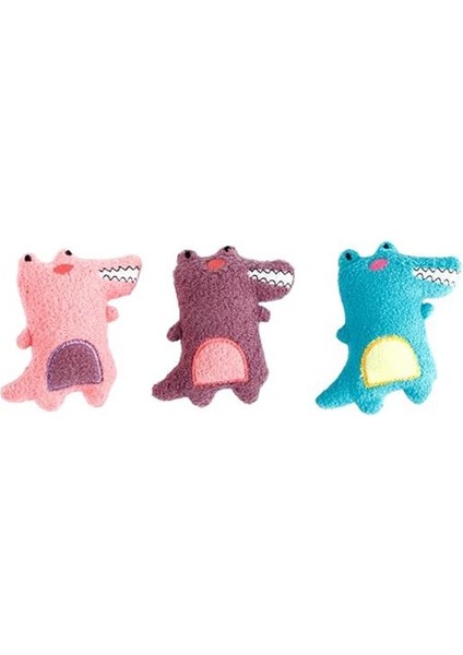 Peluş Kertenkele Figürlü Kedi Oyuncağı 9 cm