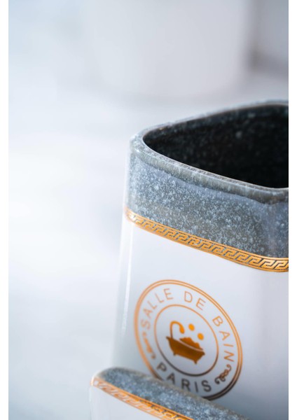 Jardin 3'lü Banyo Seti - Gri indirimleri