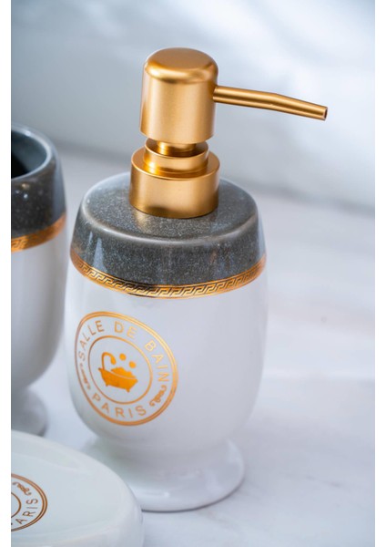 Jardin 3'lü Banyo Seti - Gri fiyatları