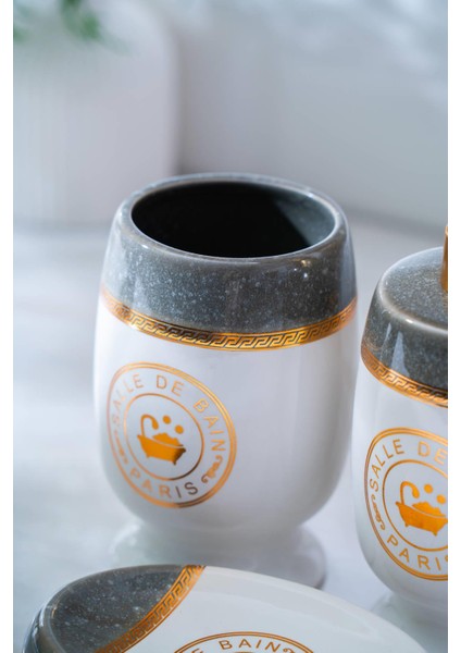 Jardin 3'lü Banyo Seti - Gri modelleri