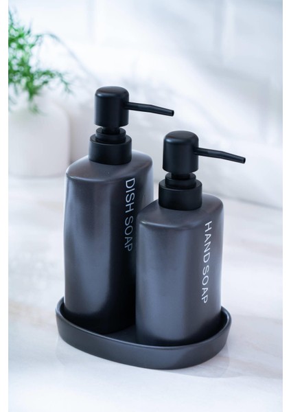 Jardin 3'lü Banyo Seti - Siyah