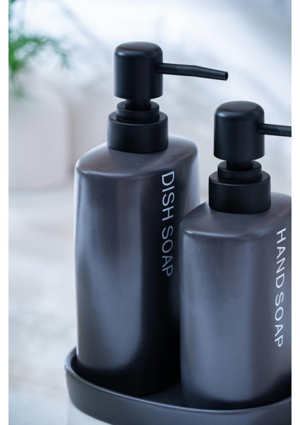 Jardin 3'lü Banyo Seti - Siyah fiyatları