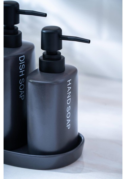 Jardin 3'lü Banyo Seti - Siyah modelleri