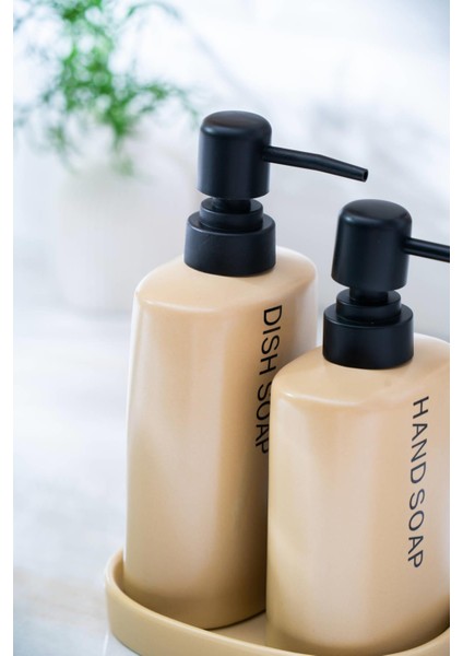 Jardin 3'lü Banyo Seti - Krem modelleri