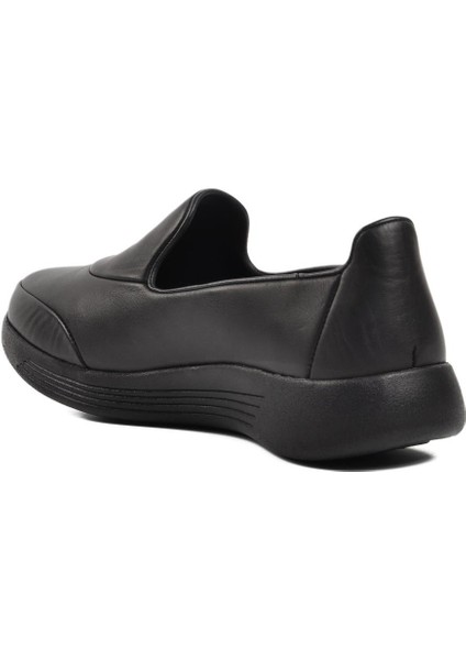 Siyah Hakiki Deri Kadın Günlük Ayakkabı 1000 Z fırsatları