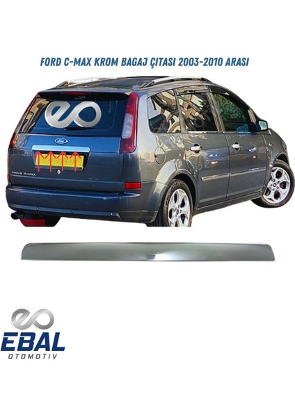 Ford C-Max Krom Bagaj Çıtası 2004-2010 Arası P. Çelik