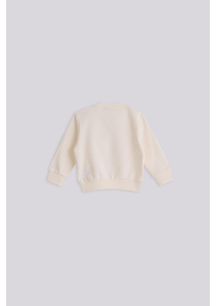 Bg Store Erkek Bebek Kırık Beyaz Sweatshirt fiyatları