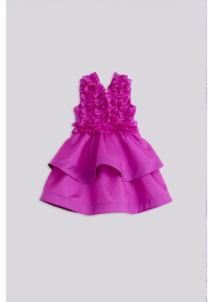 Bg Store Kız Çocuk Pembe Elbise