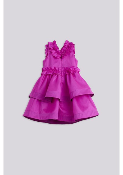Bg Store Kız Çocuk Pembe Elbise