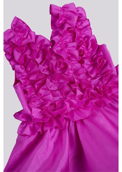 Bg Store Kız Çocuk Pembe Elbise