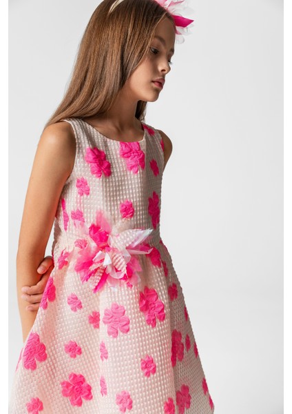 Bg Store Kız Çocuk Beyaz Elbise