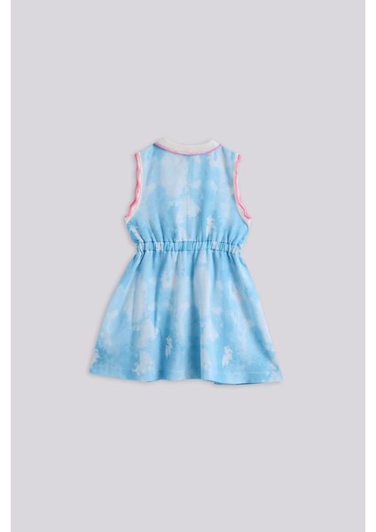 Bg Store Kız Çocuk Mavi Elbise