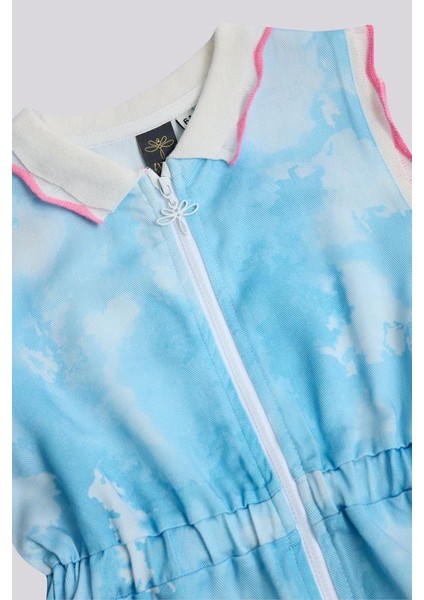 Bg Store Kız Çocuk Mavi Elbise