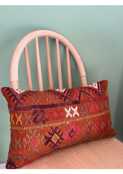 30 x 50 cm Tribal Desenli Kahverengi El Dokuma Güneybatı Stili Kırlent Kılıf fiyatları