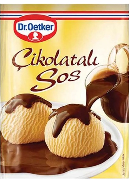 Çikolatalı Sos 123 gr x 6 Adet