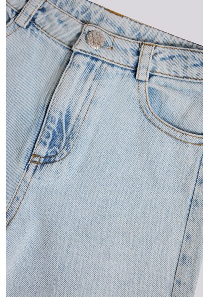 Bg Store Kız Çocuk Denim Pantolon