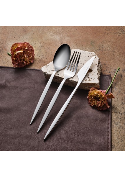 Elegance Celestia Platin 12 Kişilik 84 Parça Çatal Kaşık Bıçak Takımı fiyatları