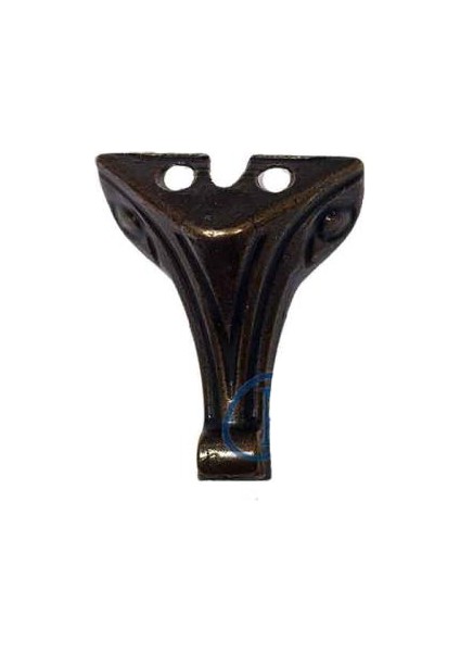 Ahşap Sandık Ayağı, Kutu Ayak 2,5 cm - Eskitme, 100 Adet