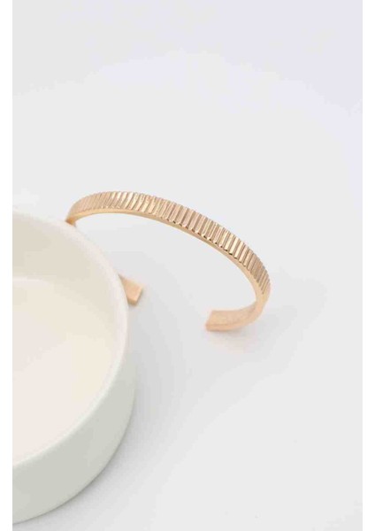 Shesra Gold Kelepçe Bileklik(Ayarlanabilir)