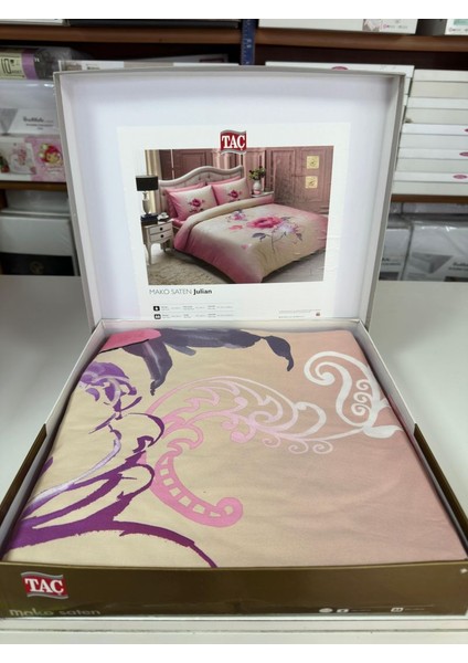 Pamuk Saten Tek Kişilik Nevresim Takımı Julian