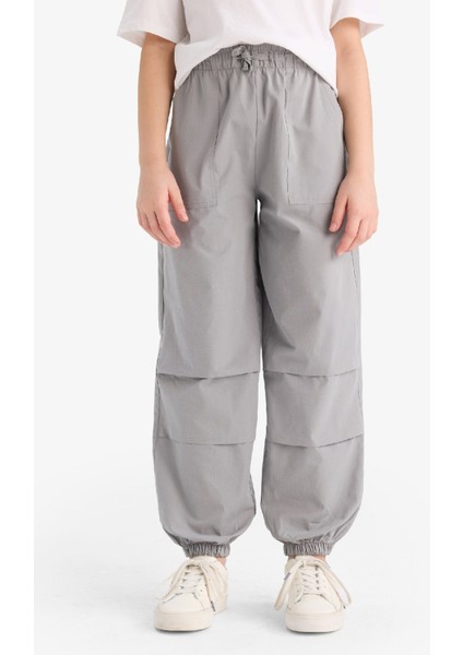 Kız Çocuk Paraşüt Jogger Paça Pantolon E0160A825SM