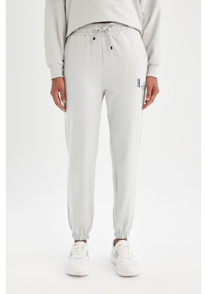 Fit Jogger Eşofman Altı NBA Los Angeles Lakers Oversize Geniş Kalıp Cepli Standart Boy C8105AX24AU