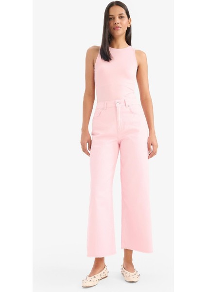 Slim Fit Dar Kesim Halter Yaka Basic Düz Atlet F0357AX25SM