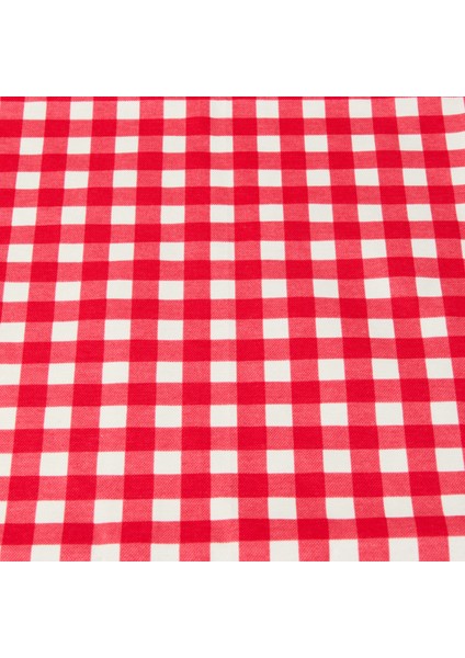 Soft Pötikareli Mutfak Önlüğü - Kırmızı / Ekru - 63X72 cm fiyatları