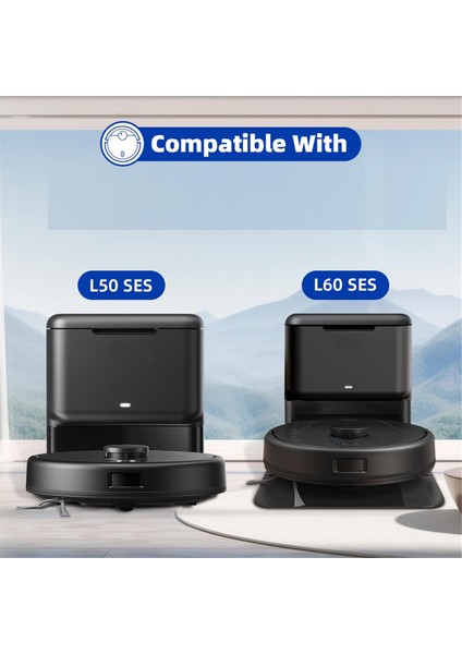 Eufy L50 Ses, L60 Ses Kendiliğinden Boşalan Istasyon Için 14 Paket Yedek Toz Torbası, 2,5 L Büyük Kapasiteli Vakumlu Kir Atma Torbası (Yurt Dışından) fiyatları